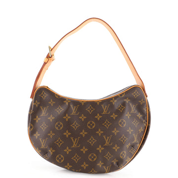 Louis Vuitton Croissant Handbag Monogram Canvas MM