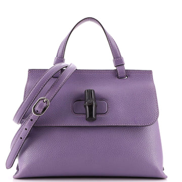 Gucci Bamboo Daily Top Handle Bag Leather Small