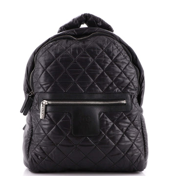 Chanel Coco Cocoon Backpack Quilted Nylon Large