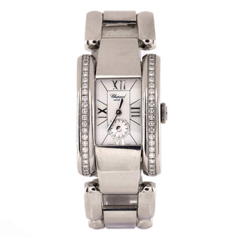 Chopard La Strada Quartz Watch Stainless Steel with Diamond Bezel 24