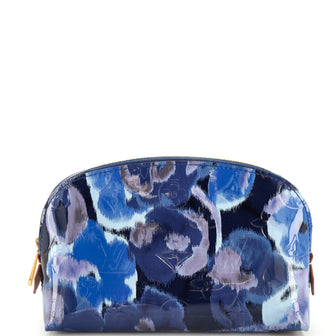 Louis Vuitton Cosmetic Case Limited Edition Monogram Vernis Ikat
