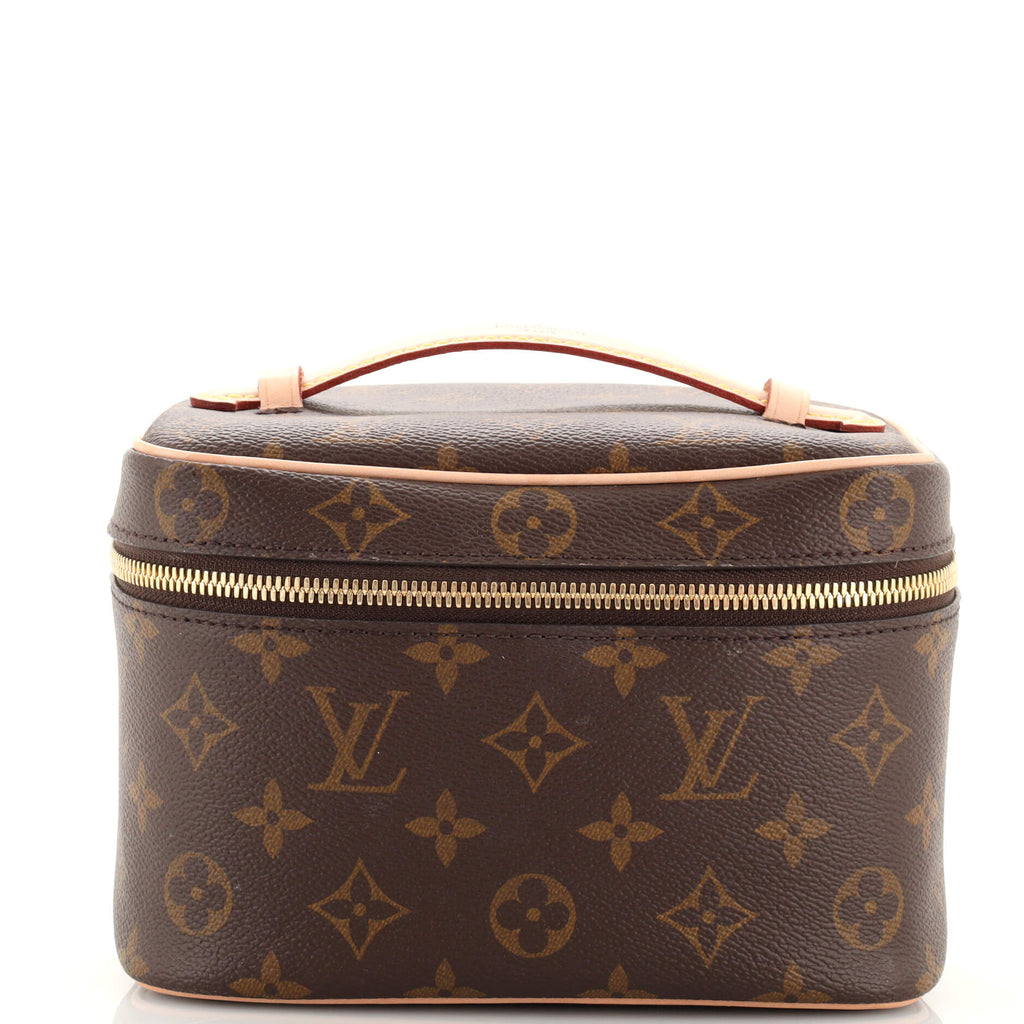 Louis Vuitton 1990-2000 Monogram Vanity Handbag - Brown