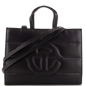 Telfar Moose Knuckles Shopping Tote Quilted Nylon Medium