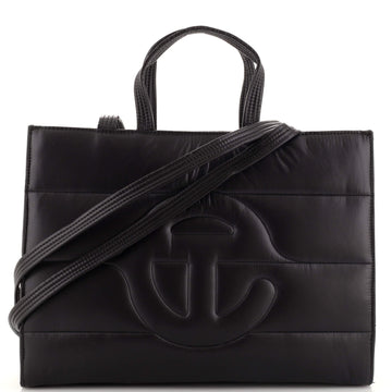 Telfar Moose Knuckles Shopping Tote Quilted Nylon Medium