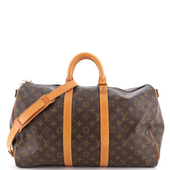 Louis Vuitton Keepall Bandouliere Bag Monogram Canvas 45