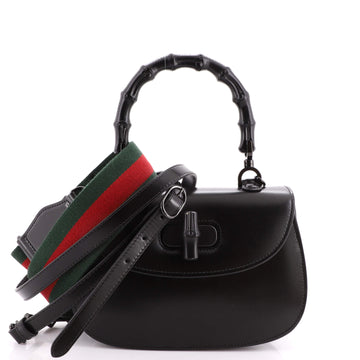 Gucci Bamboo 1947 Top Handle Bag Leather Small