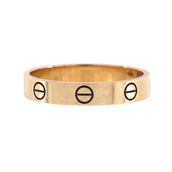 Cartier Love Wedding Band Ring 18K Yellow Gold