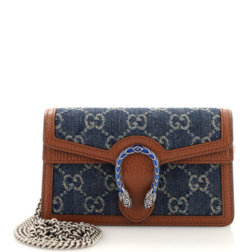 Gucci Dionysus Bag GG Denim Super Mini