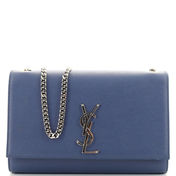 Saint Laurent Classic Monogram Crossbody Bag Grainy Leather Medium