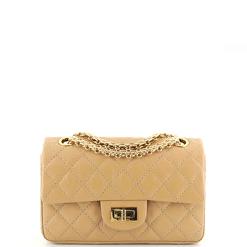 Chanel Reissue 2.55 Flap Bag Quilted Aged Calfskin Mini