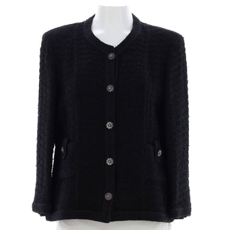 Chanel Women's Collarless Paris-Seoul Fantasy Jacket Tweed