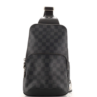 Louis Vuitton Avenue Sling Bag Damier Graphite Black 1992051
