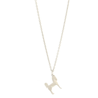 Hermes Panache Pendant Necklace Metal