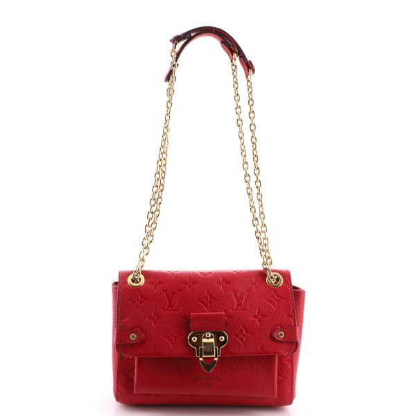 Vavin BB Shoulder Bag Scarlet Red Empreinte Leather