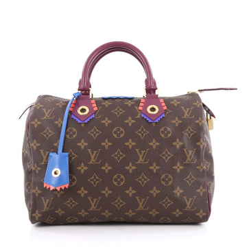 Louis Vuitton Speedy Handbag Limited Edition Totem 1992701