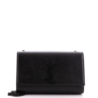 Saint Laurent Classic Monogram Crossbody Bag Grainy Leather Medium