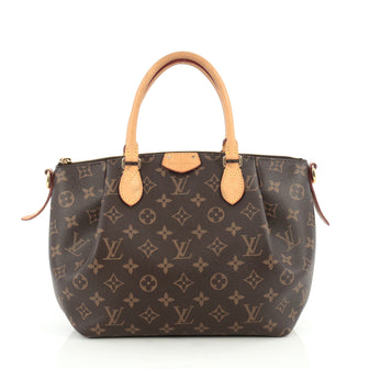 Louis Vuitton Turenne Handbag Monogram Canvas PM Brown 1993301