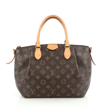 Louis Vuitton Turenne Handbag Monogram Canvas PM Brown 1993301