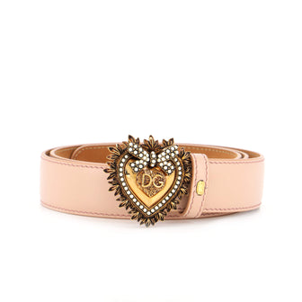 Dolce & Gabbana Devotion Belt Leather Medium