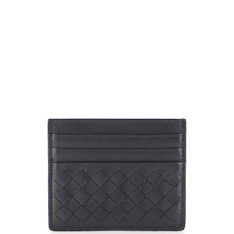 Bottega Veneta Card Holder Intrecciato Leather