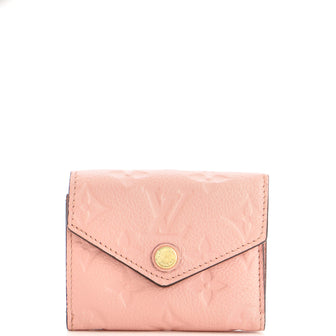 Louis Vuitton Zoe Wallet Monogram Empreinte Leather