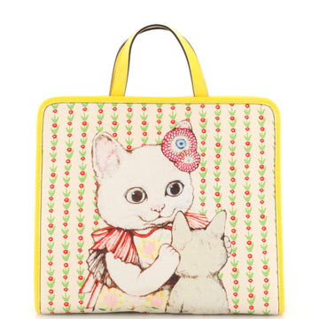 Gucci Children's Tote Printed Canvas Medium