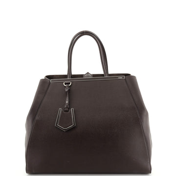 Fendi 2Jours Bag Leather Large