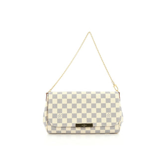Louis Vuitton Favorite Handbag Damier PM White 1994201