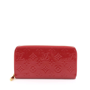 Louis Vuitton Zippy Wallet Monogram Vernis Red 1994503