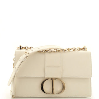 Christian Dior 30 Montaigne Chain Flap Bag Leather