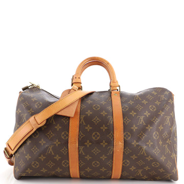 Louis Vuitton Keepall Bandouliere Bag Monogram Canvas 45