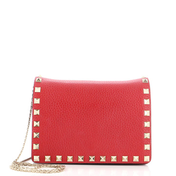 Valentino Garavani Rockstud Pouch Crossbody Bag Leather Mini