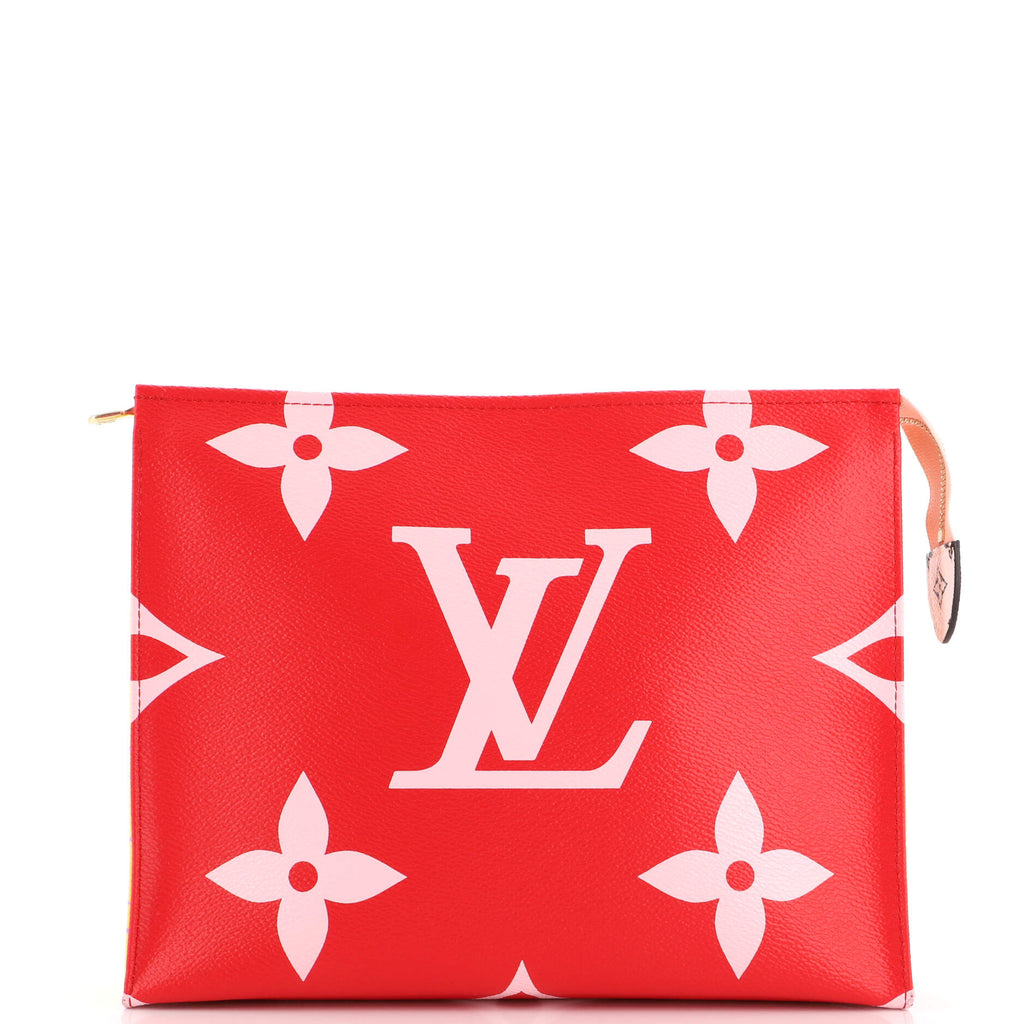 Louis Vuitton Toiletry Pouch Limited Edition Colored Monogram Giant 26  Multicolor 1995104