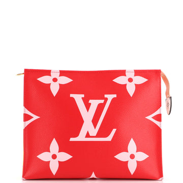 Louis Vuitton Toiletry Pouch Limited Edition Colored Monogram Giant 26