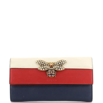 Gucci Queen Margaret Continental Wallet Leather
