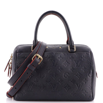 Louis Vuitton Speedy Bandouliere NM Bag Monogram Empreinte Leather 25