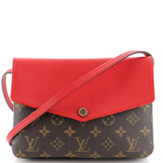 Louis Vuitton Twice Handbag Monogram Canvas