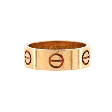 Cartier Love Band Ring 18K Yellow Gold