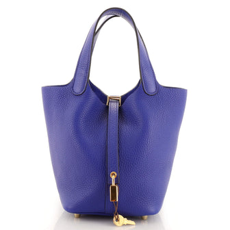 Hermes Picotin Lock Bag Clemence PM