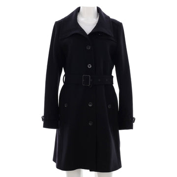 Burberry Women's Rushfield Belted Coat Wool Blend