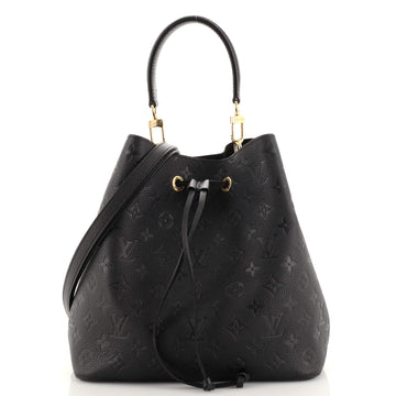 Louis Vuitton NeoNoe Handbag Monogram Empreinte Leather MM