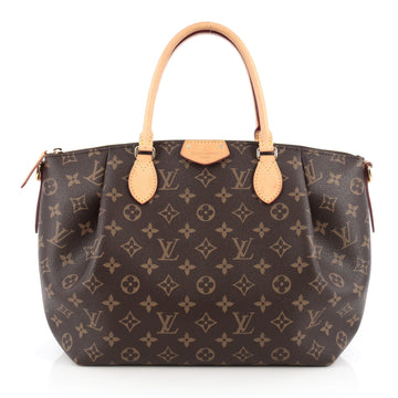Louis Vuitton Turenne Handbag Monogram Canvas MM Brown 1996401