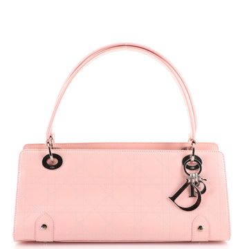 Christian Dior East West Lady Dior Bag Cannage Stitch Leather Small