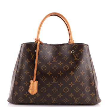 Louis Vuitton Montaigne Handbag Monogram Canvas MM