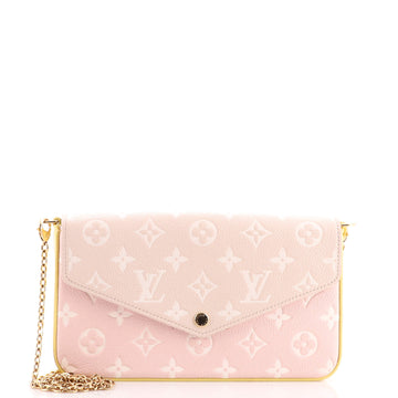 Louis Vuitton Felicie Pochette Spring in the City Monogram Empreinte Leather