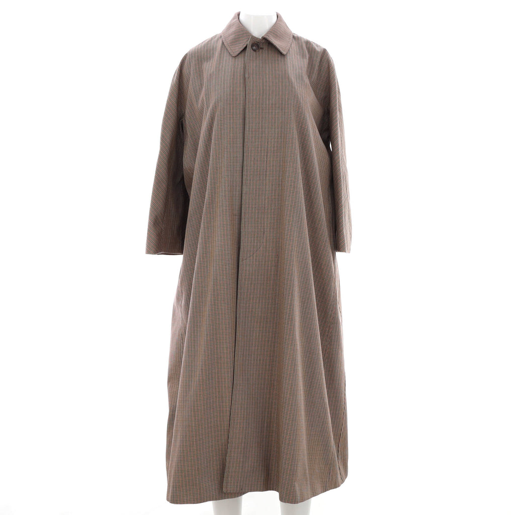 Balenciaga Boxy Asymmetric Wool Coat in Natural for Men  Lyst UK