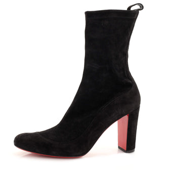 Christian Louboutin Women's Gena Ankle Boots Suede 85
