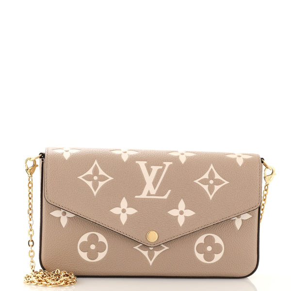 LOUIS VUITTON FELICIE POCHETTE BEIGE