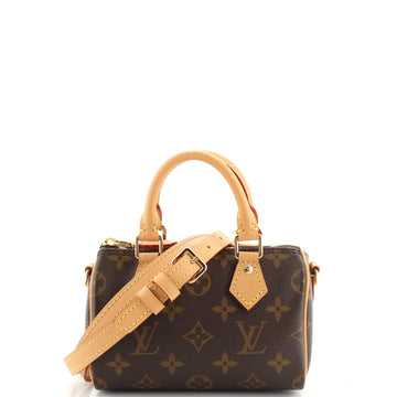Louis Vuitton Speedy Bandouliere NM Bag Monogram Canvas Nano