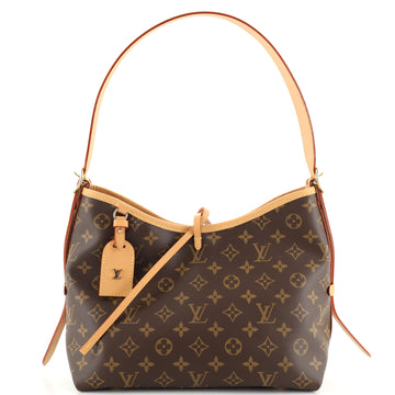 Louis Vuitton CarryAll Hobo Monogram Canvas PM